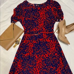 ASOS Red Midi Dress